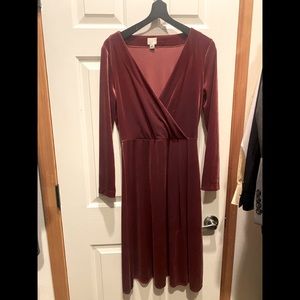 Beautiful velvet dress